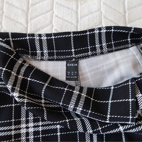 Shein Plaid Skort - Picture 4 of 6